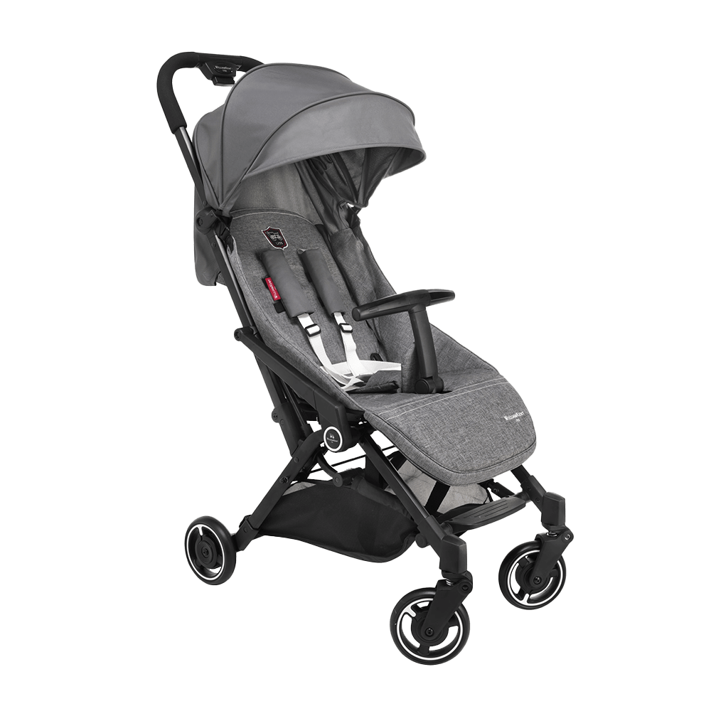 Porte-bébé dorsal ou ventral noir Aubert Concept - de 0 à 15 kg