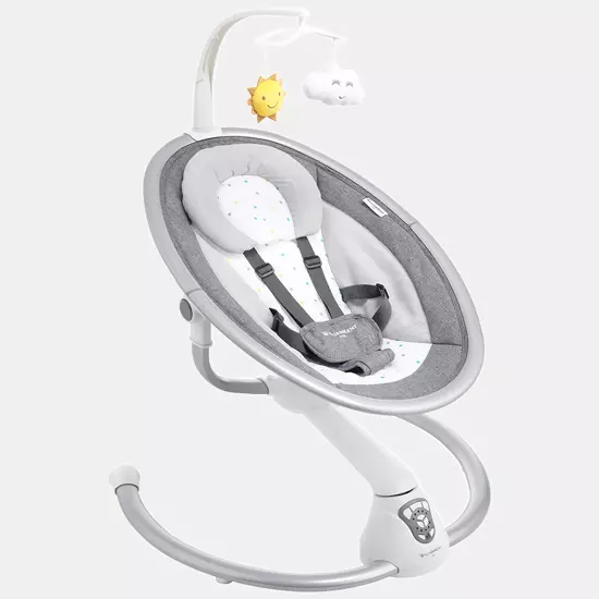 Transat Bébé Balancelle Pour Nouveau-Né, Ne La Naissance A 3 ans (0-18  Kg),Lavable, Inclinaison Réglable