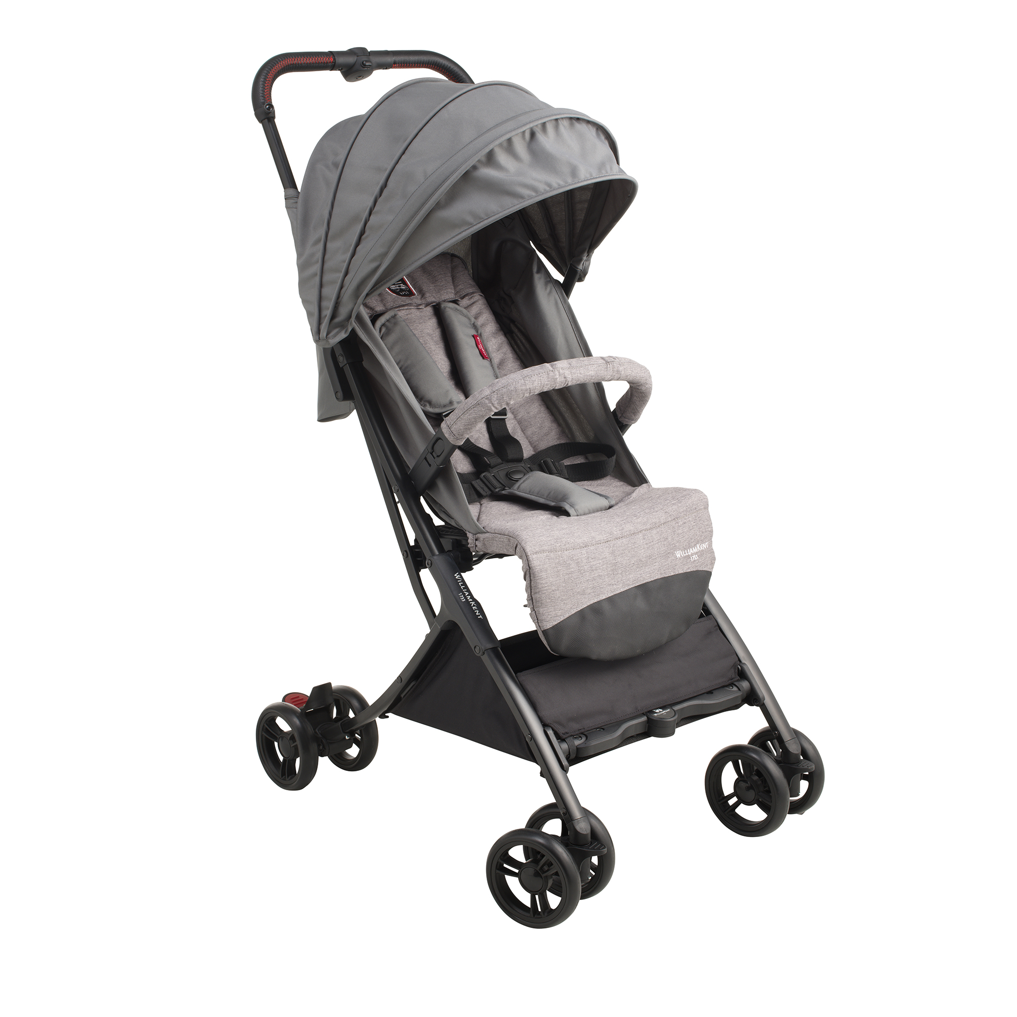 Poussette Canne Pour Bébé Pliable 15kg Max, Harnais 5 Points